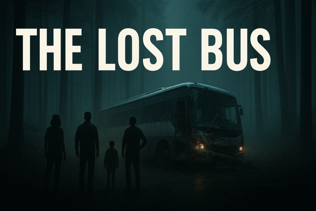 The Lost Bus 2026, The Lost Bus Movie, Survival Thriller 2026, Adventure Mystery Film, New Hollywood Movies 2026, Best Thriller Films, Wilderness Survival Movie, Bus Accident Thriller, Missing Bus Film