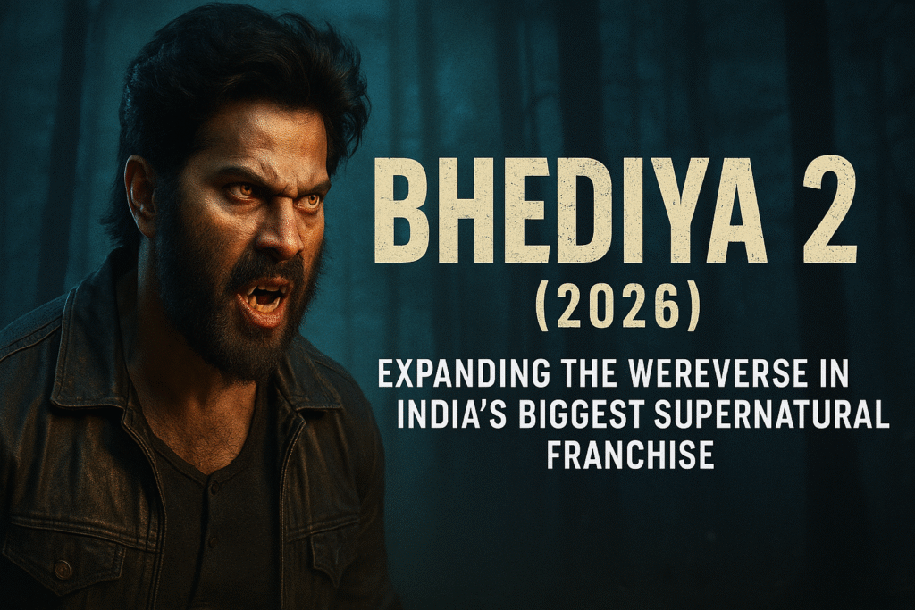 Bhediya 2 Bhediya 2 2026 Bhediya 2 movie Bhediya 2 full story Bhediya 2 Indian cinema Bhediya 2 film Bhediya 2026 sequel Indian supernatural movies Indian folklore movies Wereverse film series Bhediya 2 plot Bhediya 2 characters Upcoming Bollywood movies 2026 Supernatural thriller India Indian fantasy movies Mythology based films Shape-shifter movies India Bhediya sequel Bollywood VFX movies Forest mythology films