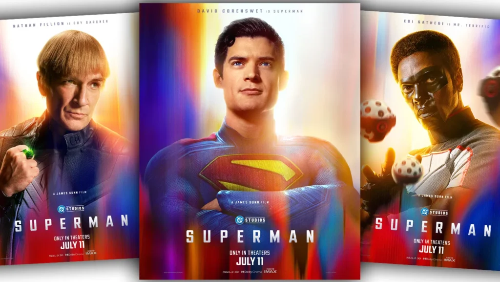 Superman 2025, David Corenswet Superman, James Gunn DCU, Superman box office, Superman reboot 2025, DC Universe Phase One