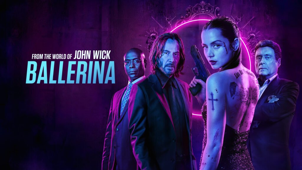 From the World of John Wick: Ballerina
Rooney Ana de Armas, Ballerina Movie Story, Ballerina Cast and Characters, John Wick Spin Off 2025, Action Thriller 2025, Ruska Roma John Wick, High Table Universe, Ballerina Release