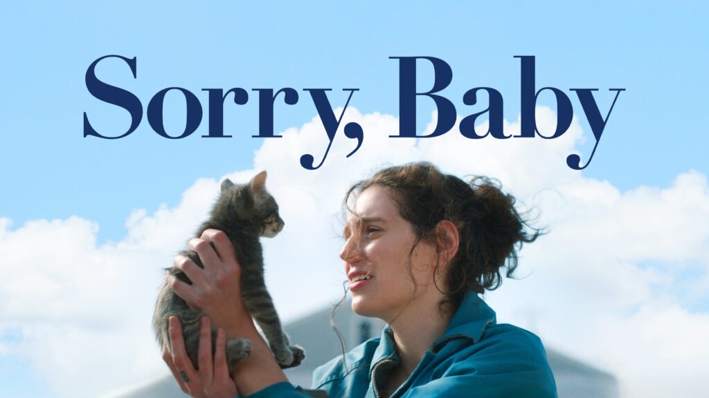 film review, Sorry Baby, 2025 movie, Eva Victor, trauma drama, independent cinema, NA Ackie, Lucas Hedges, A24, women in film