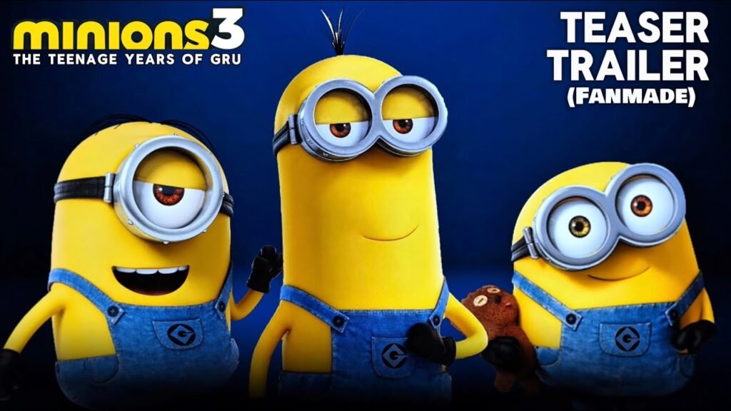 Minions 3 Minions 3 story Minions 2026 release New Minions movie Upcoming animated movies 2026 Family comedy movies Despicable Me universe Illumination Entertainment film Minions cartoon film Minions characters Kids animated movies 2026 Hollywood animation 2026 Yellow Minions movie Minions sequel film Minion adventure movie