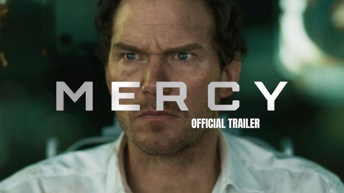 Mercy 2026, Mercy movie, Chris Pratt, Rebecca Ferguson, Timur Bekmambetov, sci-fi thriller, AI judge thriller, futuristic crime movie, upcoming 2026 films, Amazon MGM Studios, action thriller film, near-future dystopia movie, murder trial thriller, 90-minute suspense film, Mercy movie release.